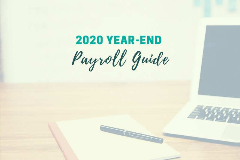 2020 Year End Payroll Guide