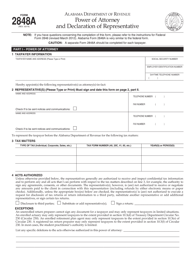 2848A Fill Out And Sign Printable PDF Template SignNow