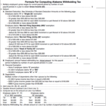 Alabama Withholding Tax Tables 2018 Www microfinanceindia