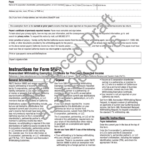 California Form 590 P Draft Nonresident Withholding Exemption