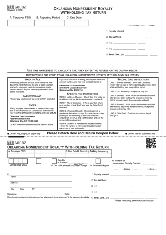 Does Oklahoma Have A State Tax Withholding Form WithholdingForm