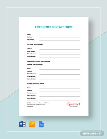 Employee Contact List Template Beautiful Employee Free 26 Emergency 