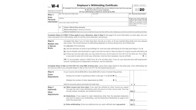 Everything You Need To Know About The New W 4 Tax FormMyClallamCounty