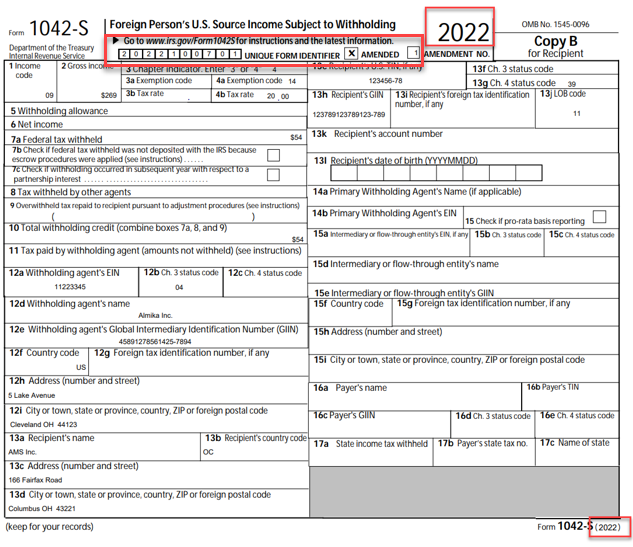 File And Form 1042 S Enhancements SAP Blogs