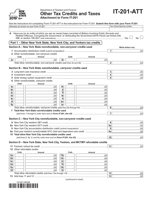 Fill Free Fillable Forms For New York State