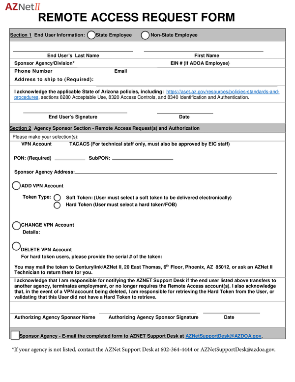 Fill Free Fillable Forms For The State Of Arizona