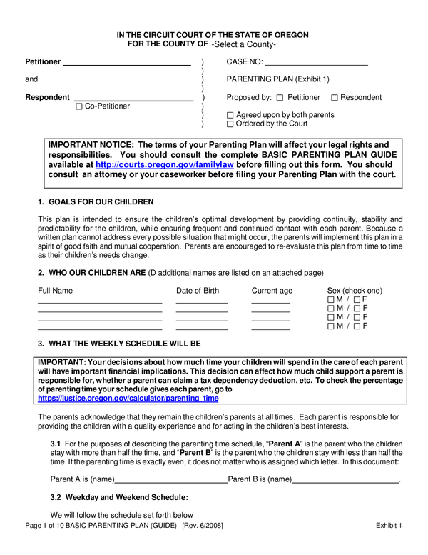 Fill Free Fillable Forms For The State Of Oregon