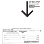 Fillable Ohio Form It 1140 Ext Ohio Withholding Tax Extension Payment