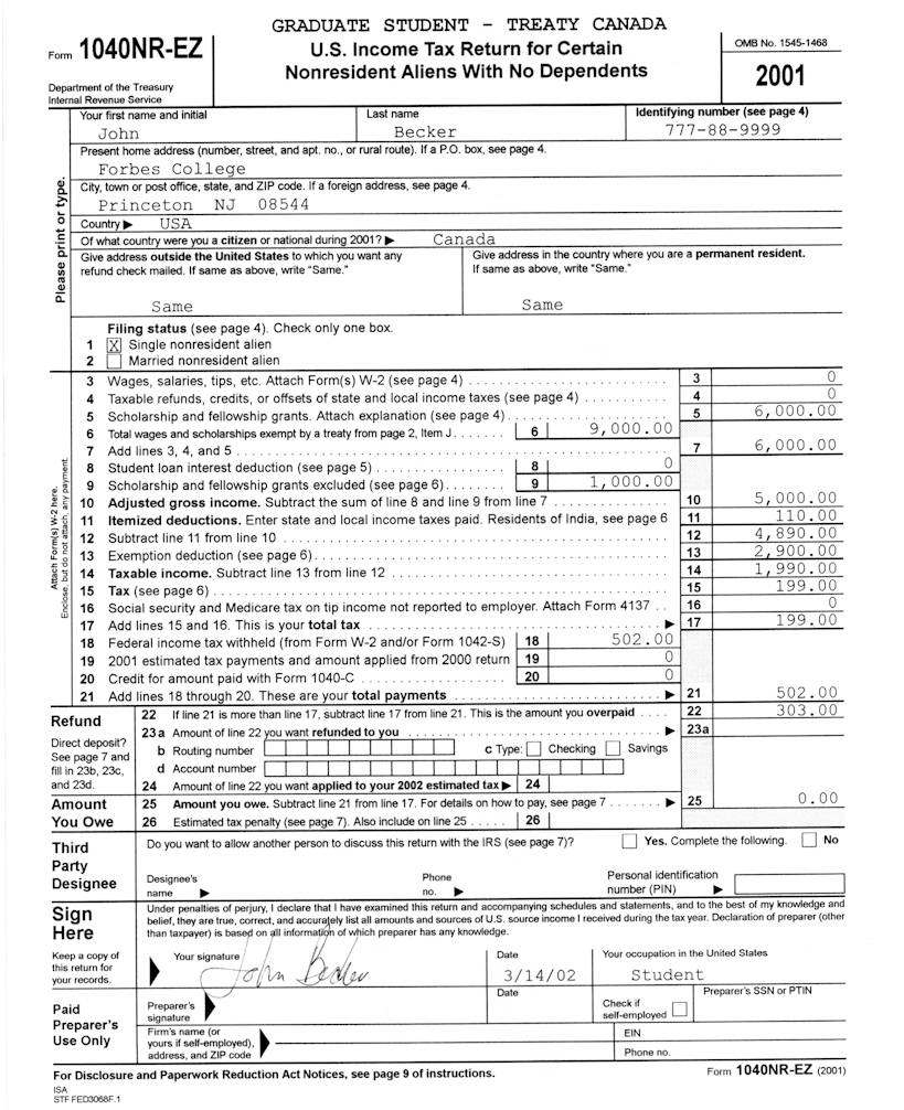 Form 1042 S On Canadian Tax Return Tax Walls