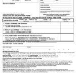 Form Wt 4 Employee S Quarterly Non Withholding 2009 Printable Pdf