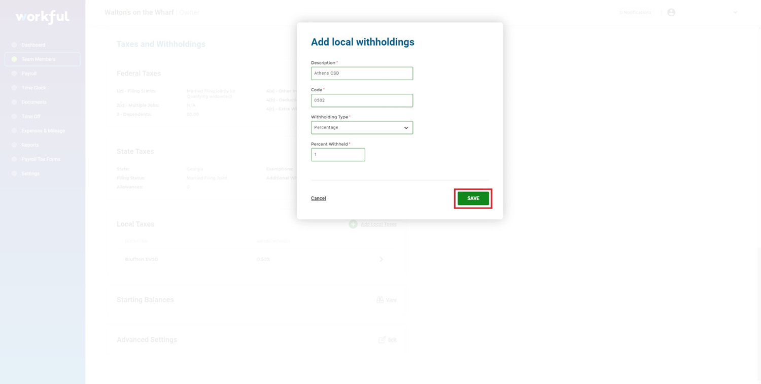 How Do I Update An Employee s Tax Withholding Info Help Center Workful