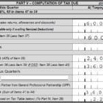 How To File The First Quarterly Income Tax Return TRAIN Edition My