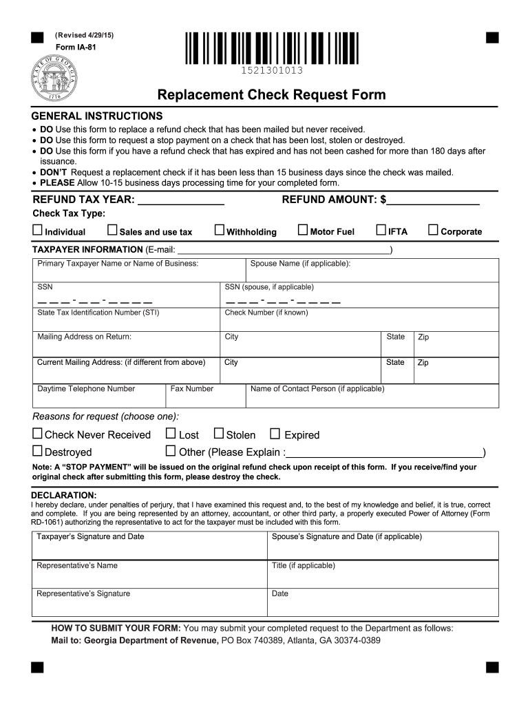 Ia 81 Fill Out And Sign Printable PDF Template SignNow