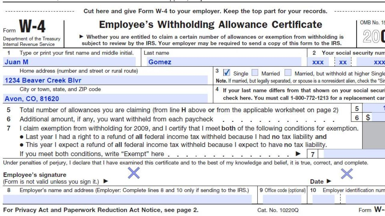 Idaho Tax Commission Offers Help Calculating Withholding