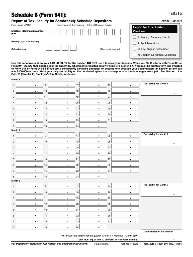 Irs Form 941 Instructions 2016