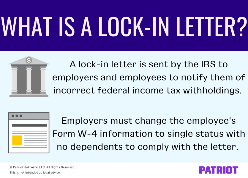 IRS Lock in Letter What You Need To Know And How You Should Respond