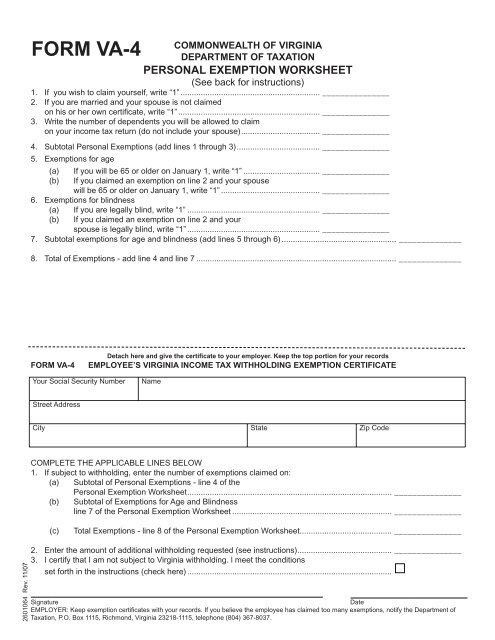 Maryland Personal Exemption Worksheet Studying Worksheets