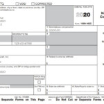 Nonemployee Compensation Form 1099 Nec 2020 187494 Form