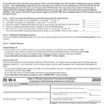 RI RI W 4 2020 2022 Fill Out Tax Template Online US Legal Forms