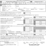 Sample Cambodia Tax Declaration