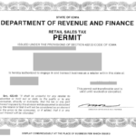 State Sales Tax State Sales Tax Permit