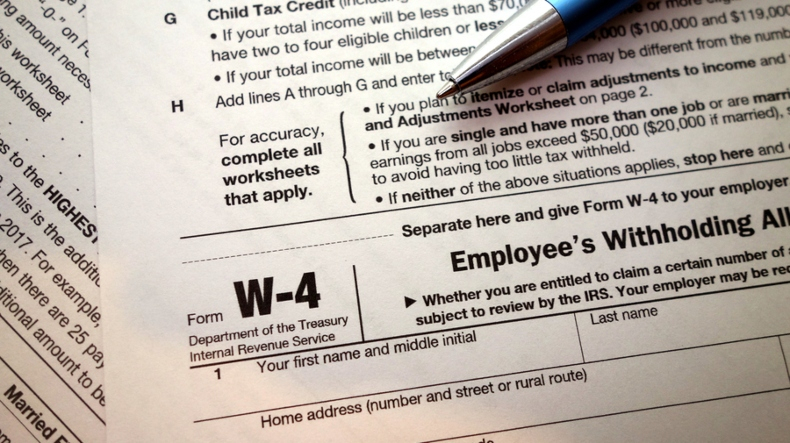 W 4 Form 2020 Get A Sample W4 Tax Form Download Fill Online W 4 Form Printable Version