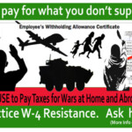 W 4 Resistance National War Tax Resistance Coordinating Committee