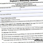 W4 2021 Form Printable 2022 W4 Form