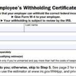 W4 Form 2021 W 4 Forms TaxUni