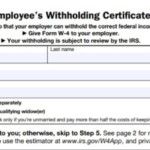 W4 Form 2021 W 4 Forms TaxUni