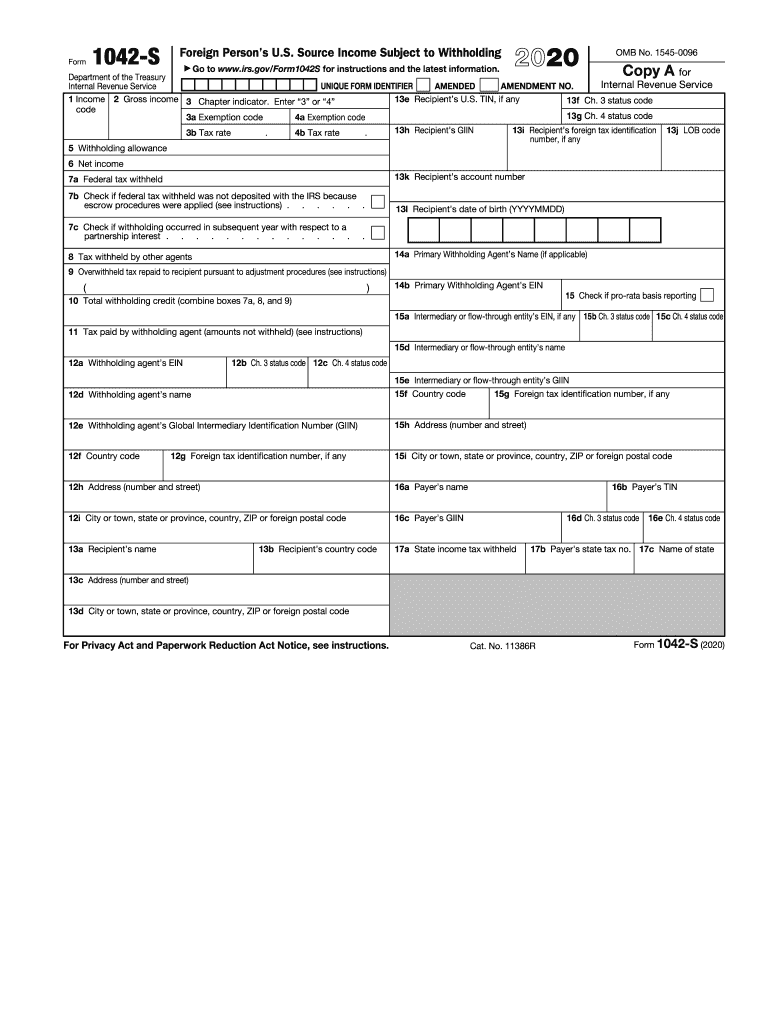 1042 S Fill Out And Sign Printable PDF Template SignNow