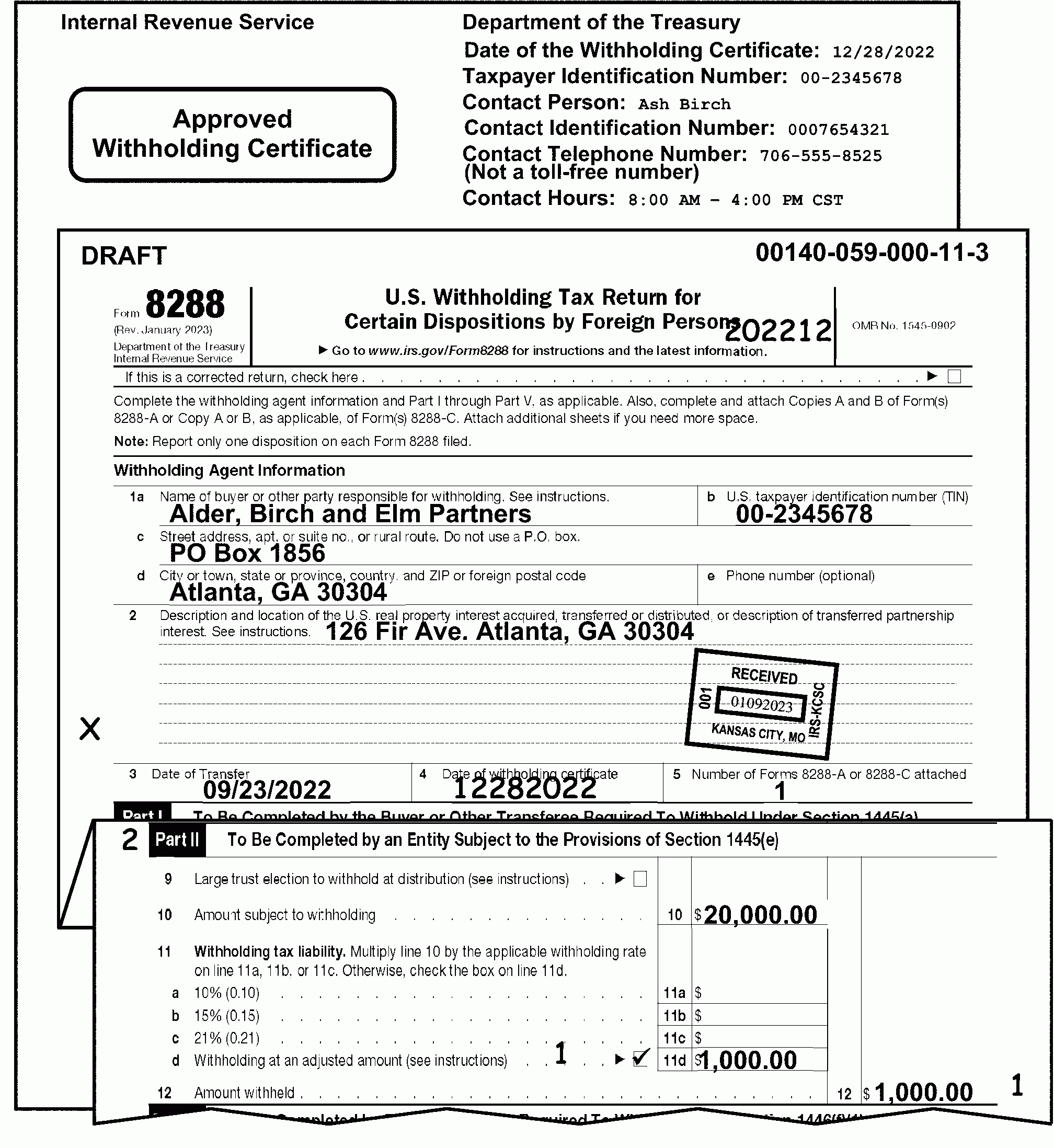 3 21 261 Foreign Investment In Real Property Tax Act FIRPTA 