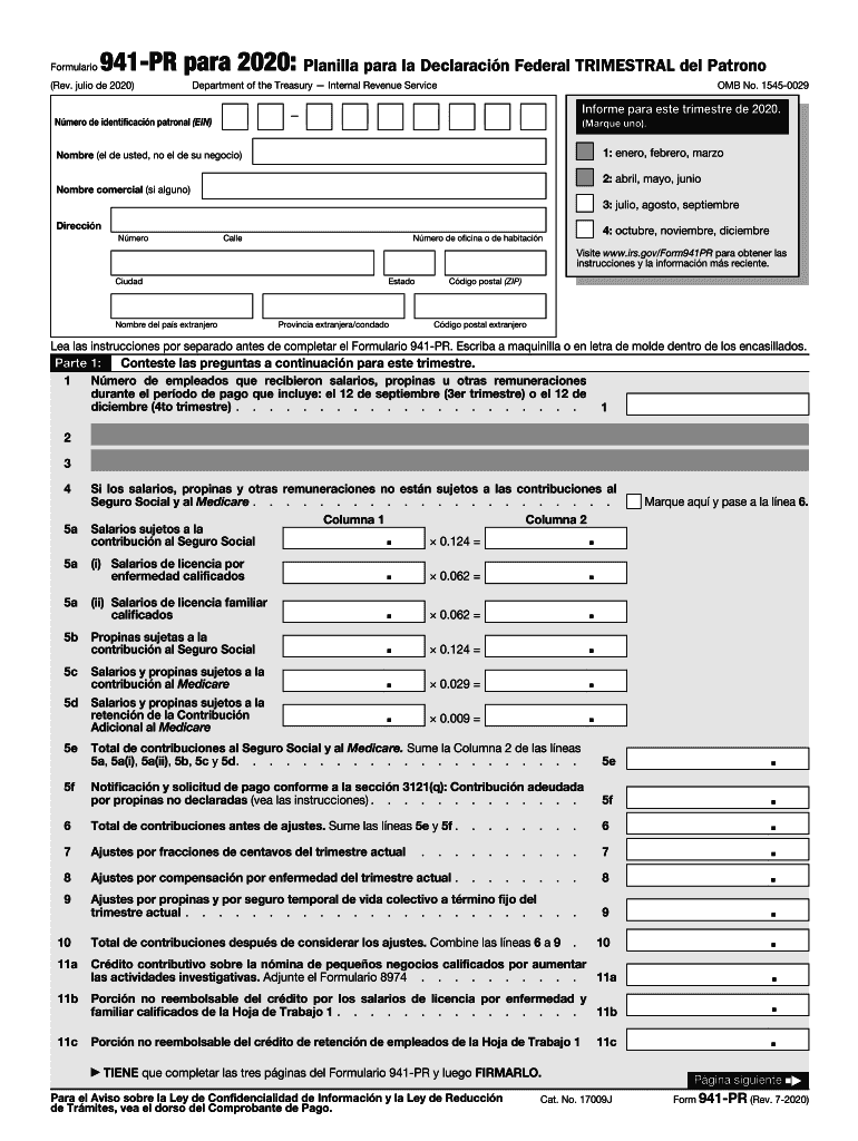 941 Form Fill Out Sign Online DocHub