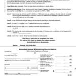 Amended Annual Withholding Reconciliation Nc 3x Printable Pdf Download