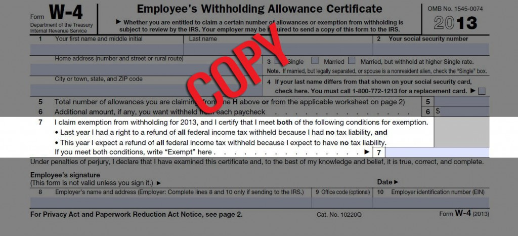 Exemptions On Form W 4 Blackburn Childers Steagall CPAs