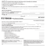 Fillable Form Ia W 4 Employee Withholding Allowance Certificate