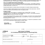 Fillable Form Pte 01 Idaho Income Tax Withheld For An Individual