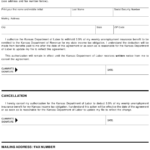 Form K 4U Download Fillable PDF Or Fill Online Kansas Withholding