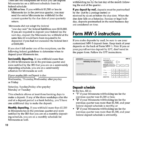 Form Mw 5 Instructions Withholding Tax Deposit payment Voucher