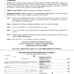 Form NC 3X Download Printable PDF Or Fill Online Amended Annual