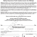 Form Nc 5p Withholding Payment Voucher 2003 Printable Pdf Download