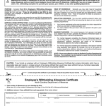 Forms For Tax Withholding Fill And Sign Printable Template Online