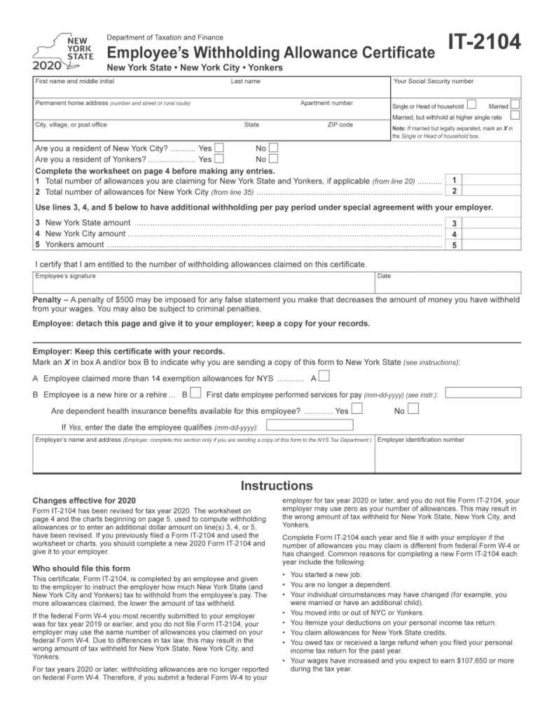 How To Fill Out California State Withholding Tax Form TAX