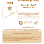 Maine Income Tax Withholding For Pass Through Form Fill Out And Sign