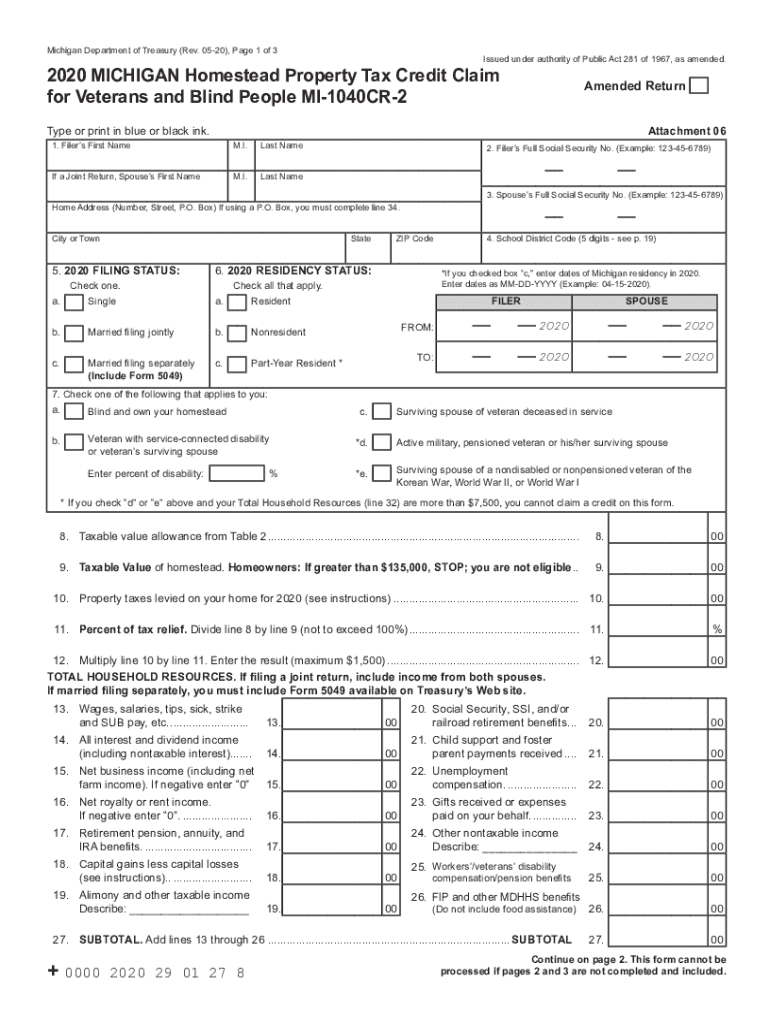 Mi 1040cr 2 Fill Out Sign Online DocHub