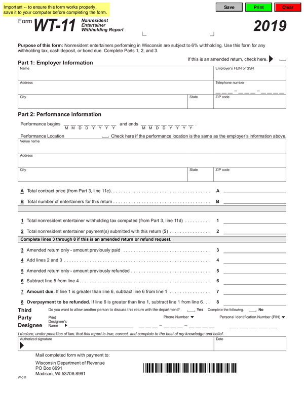 Missouri Dor Employer s Withholding Of Income Tax Form 