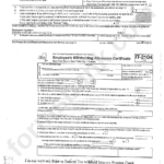 New York State Employee Withholding Form 2022 Employeeform