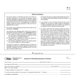 Ohio Withholding Form It 4 2019 Cptcode se