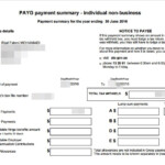 Payment Summary PAYG Dari Tempat Saya Bekerja Di Sydney Form Yang Ada