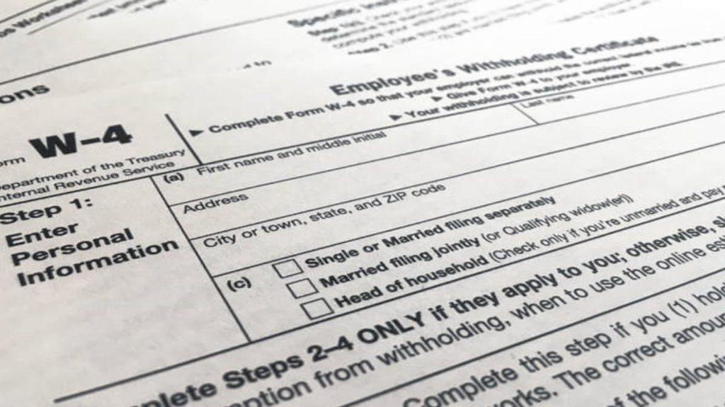 Printable W 4 2021 Form Social Security 2022 W4 Form